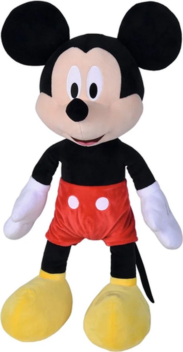 Mickey Mouse Disney Pluche Knuffel XXL 150 cm [Disney XL Plush Toy | Extra groot speelgoed knuffeldier voor kinderen jongens meisjes | Super grote Mickey Mouse, Minnie Mouse, Donald Duck, Goofy]